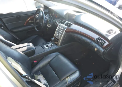 2005 Acura Rl 3.5 from USA, damaged, VIN JH4KB16515C017891